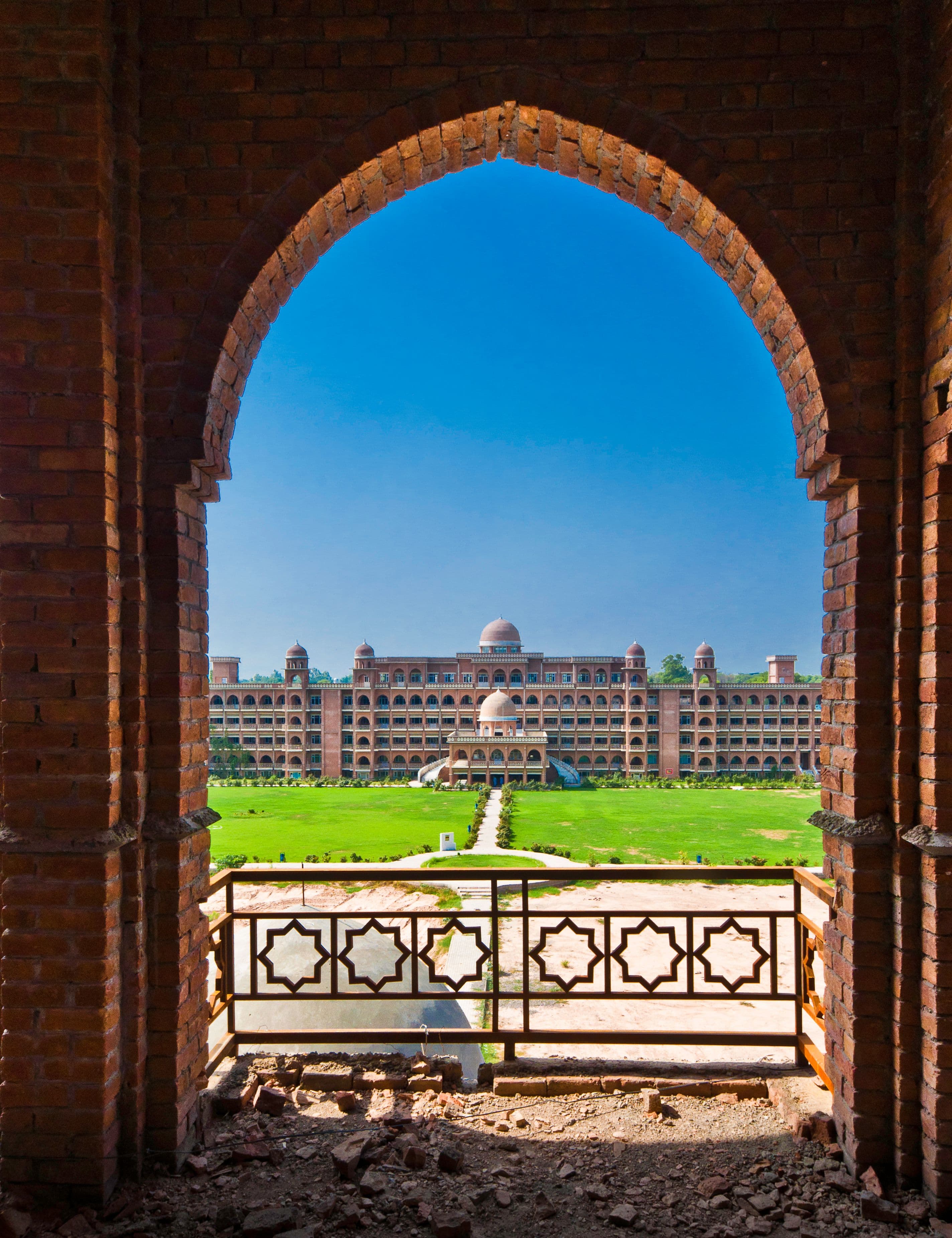 Abdul Quayyum Khan (Architect's Bureau), New Academic Block in Peshawar University, Pakistan, c2010.