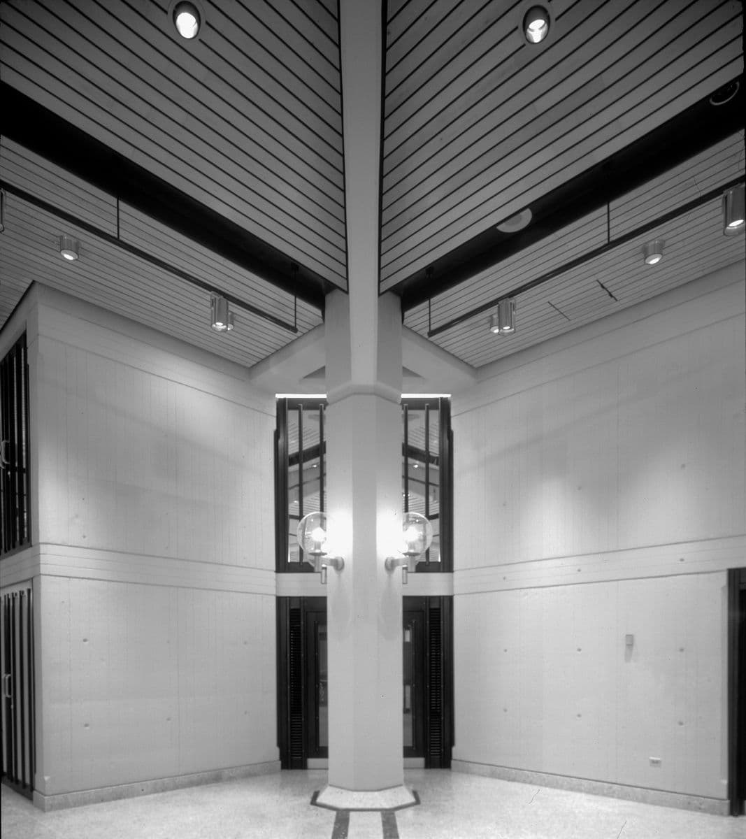 Ruskin Punch, for Anthony C. Lewis and Associates: Halls of Justice, Port of Spain, Trinidad. Photograph courtesy of ACLA Architecture