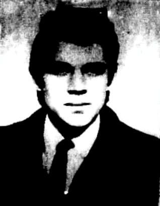 Personal photograph of Anthony Samson, when a student at the AA , 1966-1970.