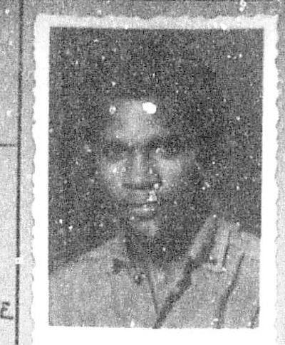 Rudolph Cornelius Hamelberg, AA application form photograph, London, 1966.