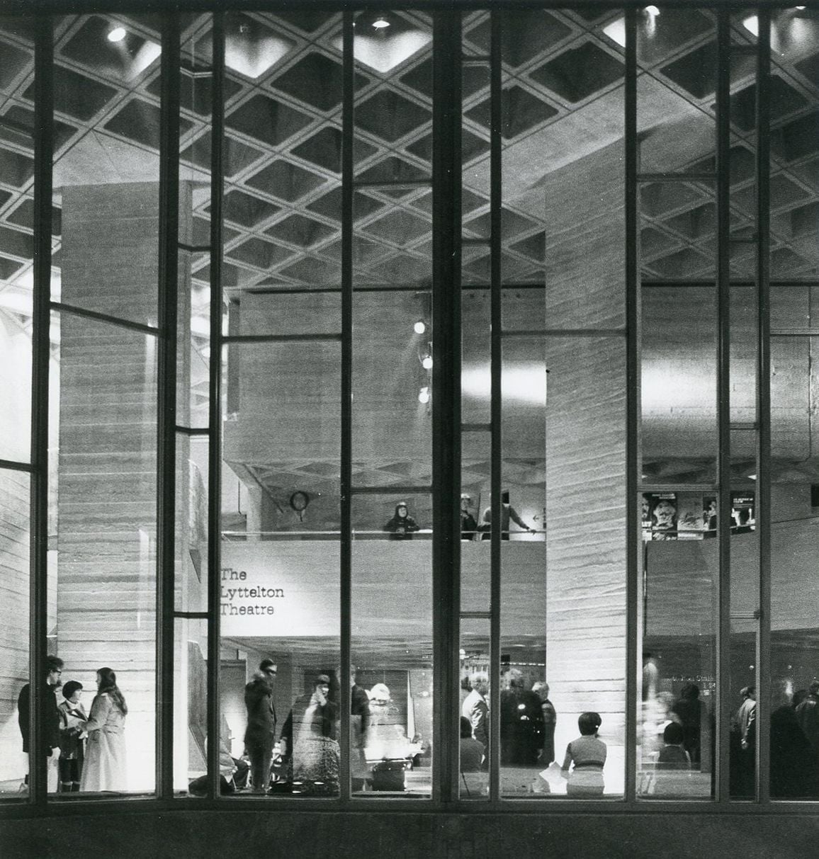 Denys Lasdun and Partners, Royal National Theatre, Southbank, London. Photographer: Donald Mill