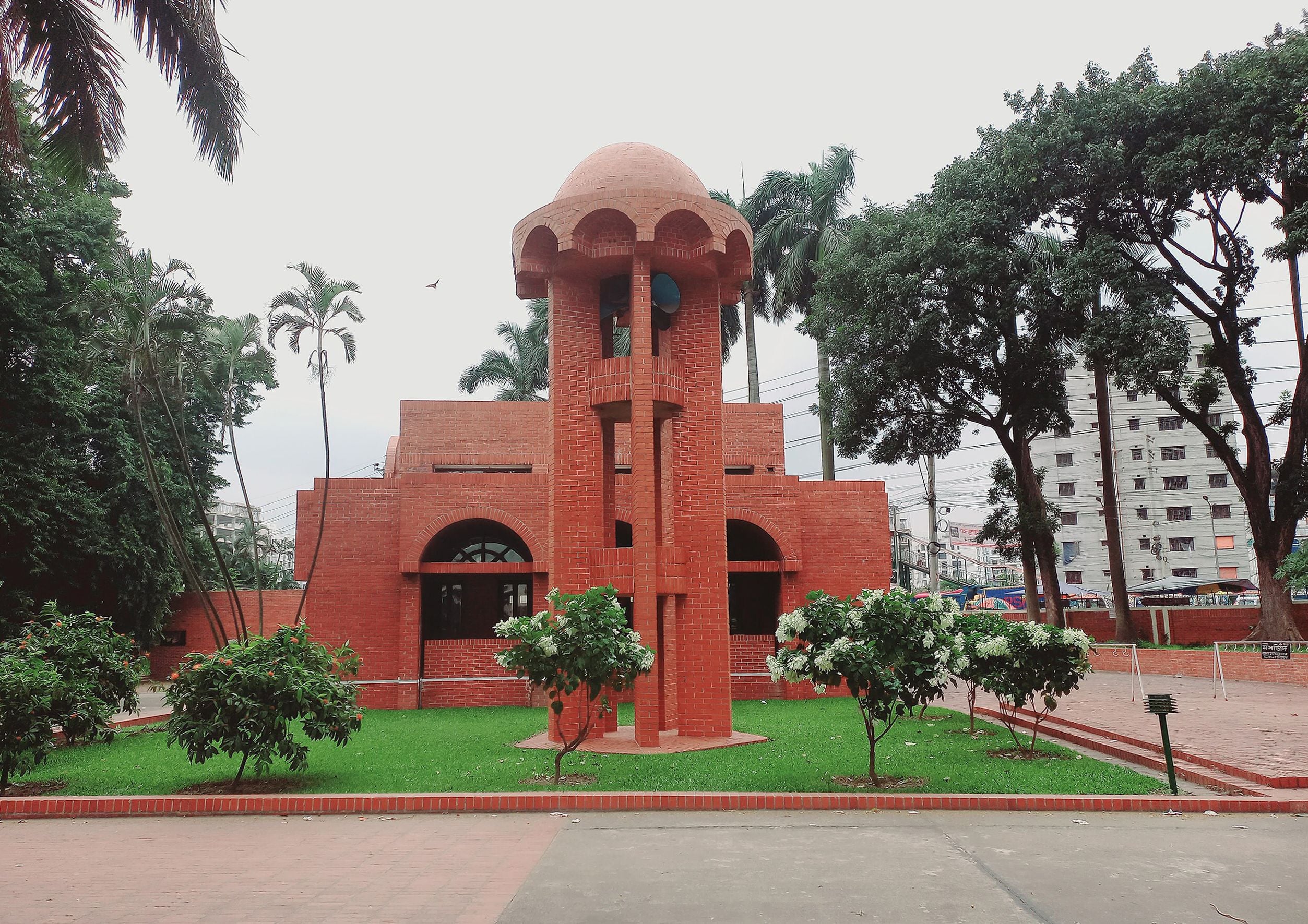 Abdur Rashid, Savar Martyrs' Jame Mosque, in Savar, Dhaka, Bangladesh (c1984)